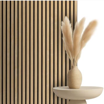 Wandpanelen Akoestische Wandpanelen Hout Lattenwand 260x60, Ophalen of Verzenden, Nieuw