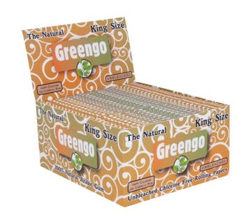 Greengo unbleached king size regular (50 stuks), Verzamelen, Verzenden, Nieuw