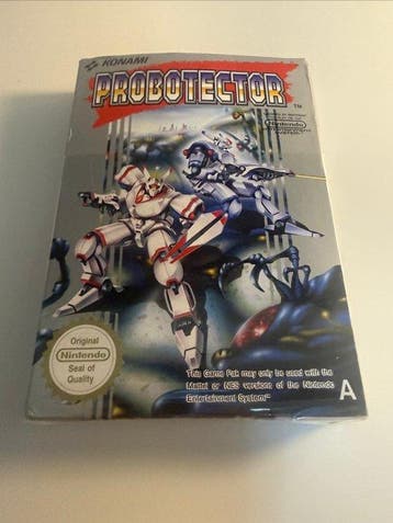Nintendo - Nes - Probotector half sealed CIB complete, Nieuw