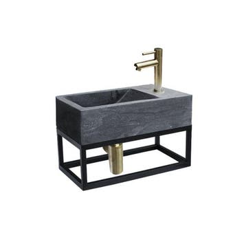 Sani Royal Fontein Frame Mat Zwart Natuursteen, Tuin en Terras, Nieuw