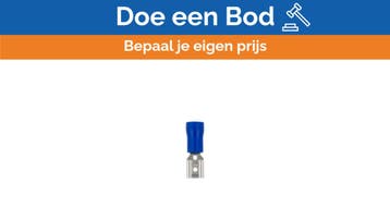 Bieden: Insulated Female Spade Electrical Connector 2.5/5/0, Ophalen of Verzenden, Nieuw, Elektra en Verlichting, Zeilboot of Motorboot