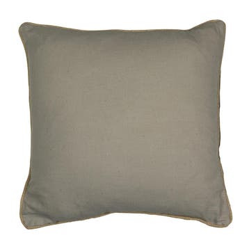 kussen beige met jute bies 45x45cm*, Verzenden, Nieuw