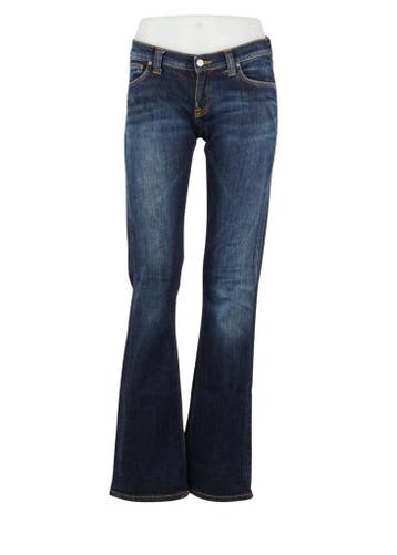 Nudie Jeans Jeans Dames maat WW26 / L33 Blauw Vintage, Kleding | Dames, Ophalen of Verzenden, Nieuw