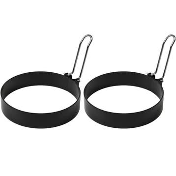 Benson Kookring set - Staal en PTFE - Ø10 cm - 2 stuks -..., Ophalen of Verzenden, Nieuw