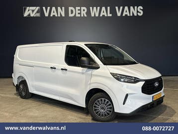 Ford Transit Custom | 2.0 TDCI 136pk L2H1 Euro6 Airco |, Gebruikt, Euro 6, Wit, Dealer onderhouden