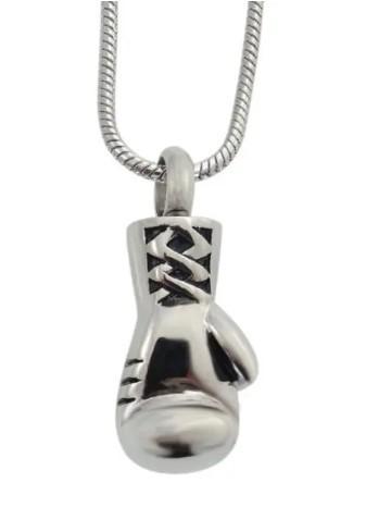 Assieraad, ashanger rvs bokshandschoen, Nieuw, Zilver, Overige materialen, Kruis of Symbool