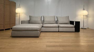 NIEUW Flexform Groundpiece Hoekbank NP €25.000 + GARANTIE, Huis en Inrichting, Banken | Bankstellen, 250 tot 300 cm, Nieuw, Ophalen of Verzenden