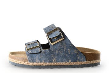 Supersoft Muiltjes in maat 39 Blauw, Supersoft, Overige typen, Zo goed als nieuw, Verzenden
