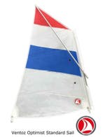 Ventoz Optimist (Opti) Standaard Zeil - Rood-Wit-Blauw,, Minder dan 3 meter, Verzenden, Nieuw, Minder dan 15 m²