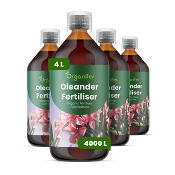 Oleander Vloeibare Meststof - Set 4x1 liter, Tuin en Terras, Verzenden, Mest