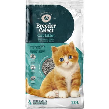 BreederCelect Kattenbakvulling 20L, Dieren en Toebehoren, Verzenden, Nieuw