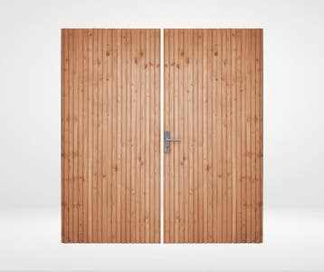 Dubbele Tuinpoort Triple profiel Douglas Verticaal, Ophalen of Verzenden, Nieuw