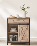 Nieuwe Dressoir Kast Licht Bruin - Vintage Boerderij Stijl, Verzenden, Nieuw, Met lade(s)