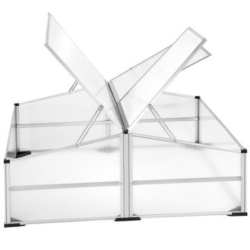 Kweekbak van aluminium met vergrendelbaar dak, Verzenden, Nieuw