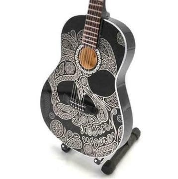Miniatuur replica Sugar Skull  gitaar, Ophalen of Verzenden, Nieuw, Pop, Beeldje of Miniatuur