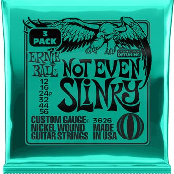 Ernie Ball 3626 Not Even Slinky elektrische gitaarsnaren, Ophalen of Verzenden, Nieuw