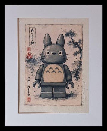 Emma Wildfang - Totoro - Lego inspired Series -Anime Ukiyo, Nieuw