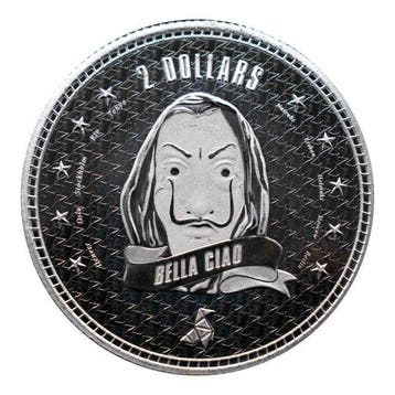 Niue. 2 Dollars 2022 1 oz $2 NZD Niue Silver Bella Ciao