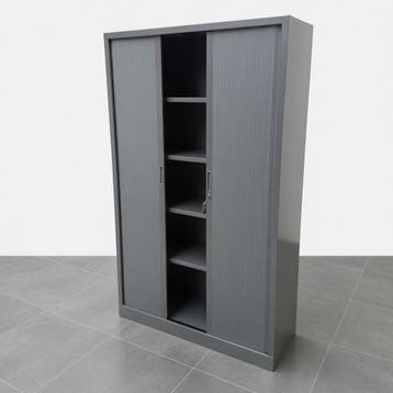 NIEUWE roldeurkast grijs - 198x120x43 cm, Ophalen of Verzenden, Nieuw