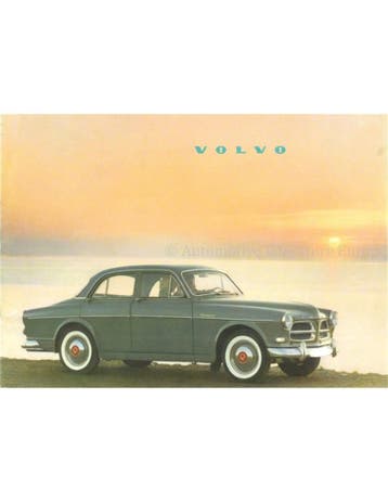 1959 VOLVO AMAZON BROCHURE ENGELS, Nieuw, Volvo, Author