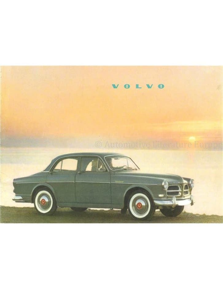 1959 VOLVO AMAZON BROCHURE ENGELS, Boeken, Auto's | Folders en Tijdschriften, Volvo