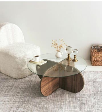 Asir 552NOS2240 koffietafel van 119 voor 79, Huis en Inrichting, Tafels | Salontafels, Overige materialen, 100 tot 150 cm, Rond