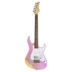 CORT G280STCB Elektrische gitaar Trans Chameleon Purple, Ophalen of Verzenden, Nieuw