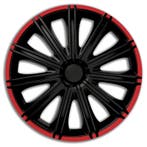 Wieldoppen  Nero R 16-inch zwart/rood, Auto diversen, Wieldoppen, Verzenden, Nieuw