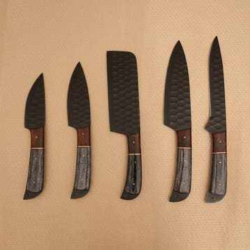 Smoked Blades - Keukenmes - Chefs knife - Handgemaakte