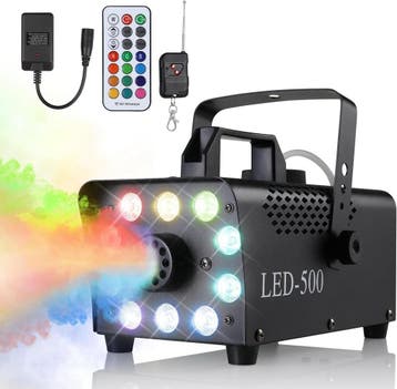 Partymachine Rook & LED Licht | 34% Korting | OP=OP, Ophalen of Verzenden, Zo goed als nieuw, Rookmachine, Kleur
