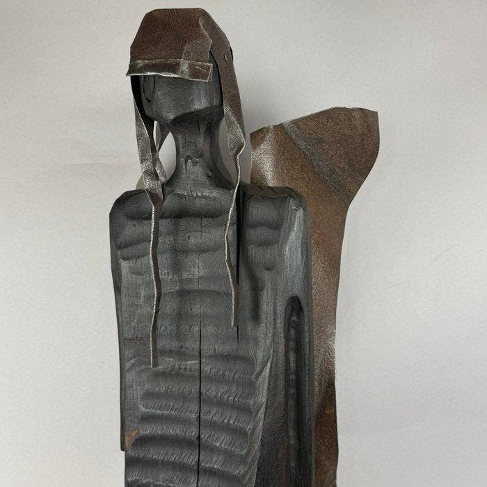 Karol Dusza (XX-XXI) - Tge guardian angel 75cm, Antiek en Kunst, Kunst | Designobjecten