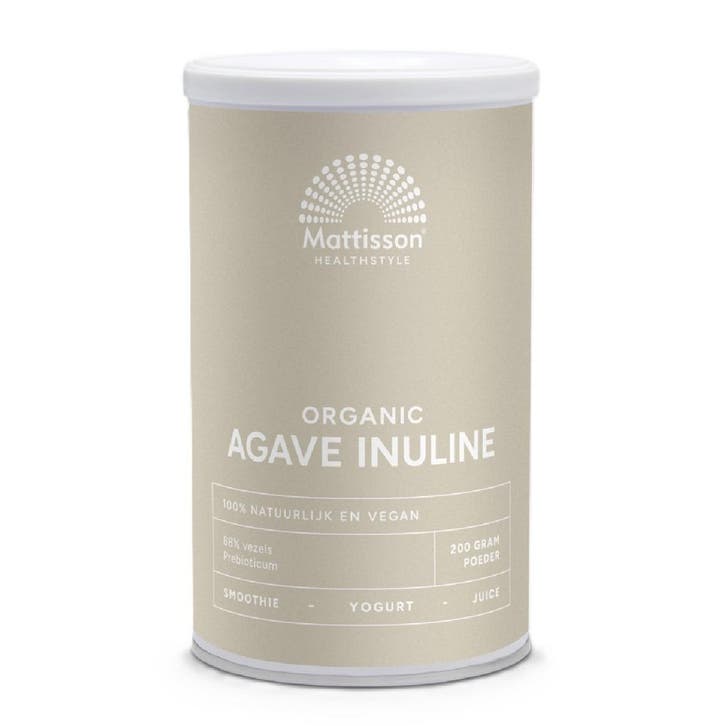 Mattisson Agave Inuline Biologisch 200g, Hobby en Vrije tijd, Taarten en Cupcakes maken, Nieuw, Verzenden