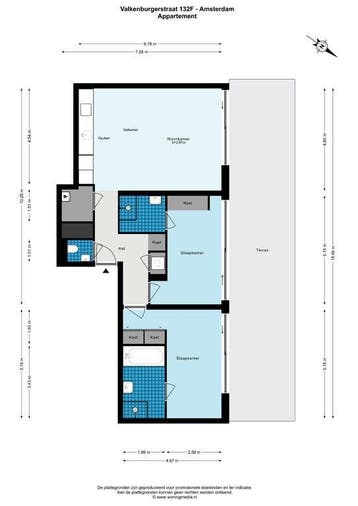 Te huur: Appartement Valkenburgerstraat in Amsterdam, Noord-Holland, Appartement, Amsterdam