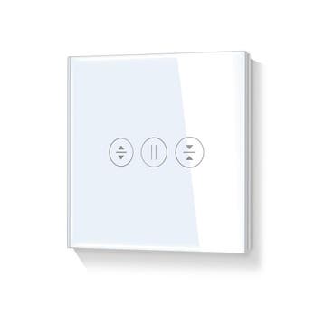 Smart home bediening | glas touch - retourdeal 52% korting, Doe-het-zelf en Verbouw, Ophalen of Verzenden, Zo goed als nieuw, Schakelaar