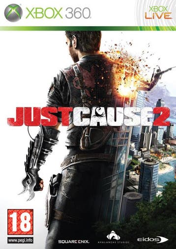 Just Cause 2 (verpakking Frans, game Engels) (Xbox 360), Verzenden, Gebruikt, Vanaf 12 jaar