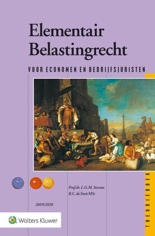 Elementair Belastingrecht (theorieboek) 2019/2020, Boeken, Studieboeken en Cursussen, Zo goed als nieuw, Verzenden