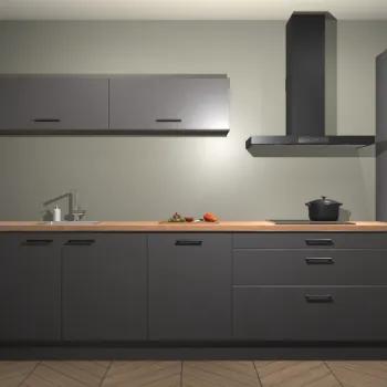 Onyxgrijze keuken Dublin 21398, Verzenden, Nieuw