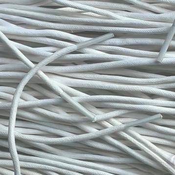 Ronde wax veters - Melkwit (5-Pack) • 120  cm x 3 mm, Kleding | Heren, Schoenen, Ophalen of Verzenden, Nieuw