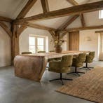 Watervaltafel Suarhout | 340cm, Ophalen of Verzenden, Nieuw
