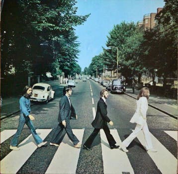 The Beatles - Abbey Road, Ophalen of Verzenden, Gebruikt