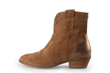 Manfield Cowboy laarzen in maat 37 Cognac, Overige kleuren, Verzenden, Zo goed als nieuw, Manfield
