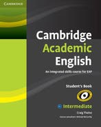 9780521165198 Cambridge Academic English B1+ - Int studen..., Boeken, Schoolboeken, Verzenden, Zo goed als nieuw, Craig Thaine