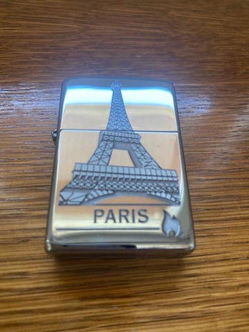Zippo - Eiffel Tower Paris design - Zakaansteker - Staal, Nieuw