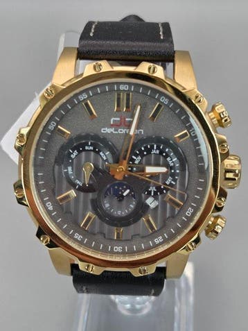 DeLorean Watch Uhr Full Calendar - Back to the Future - 45, Nieuw