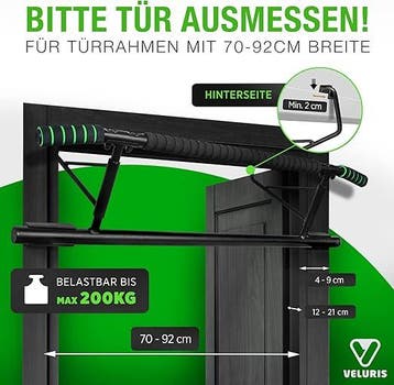 Pull Up bar  veluris, Ophalen of Verzenden, Nieuw