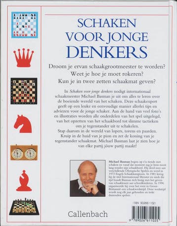 Schaken voor jonge denkers 9789026611025 Michael Basman, Verzenden, Zo goed als nieuw, Michael Basman