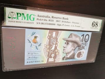 Australië. - 10 Dollars - 2017 - Pick 63a (Zonder