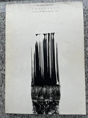 ABK Minerva Groningen Eindexamenwerk 1983, Boeken, Verzenden, Gelezen, Schilder- en Tekenkunst