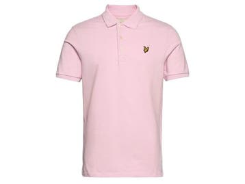 Veiling - Lyle &amp; Scott Plain Polo Shirt Light Pink - M, Nieuw