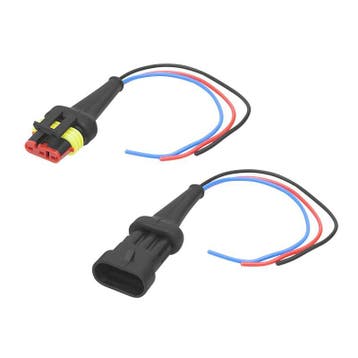 Hermetische connector set - 12 tot 24 Volt - Met draad - 3, Ophalen of Verzenden, Nieuw